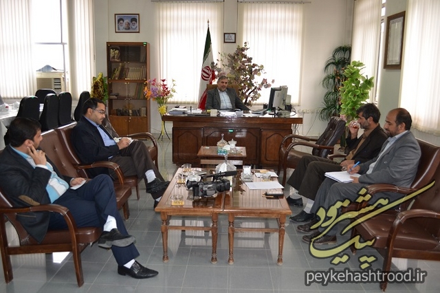 جلسه همفکری خبرنگاران و ستاد سرمایه گذاری هشترود برگزار شد
