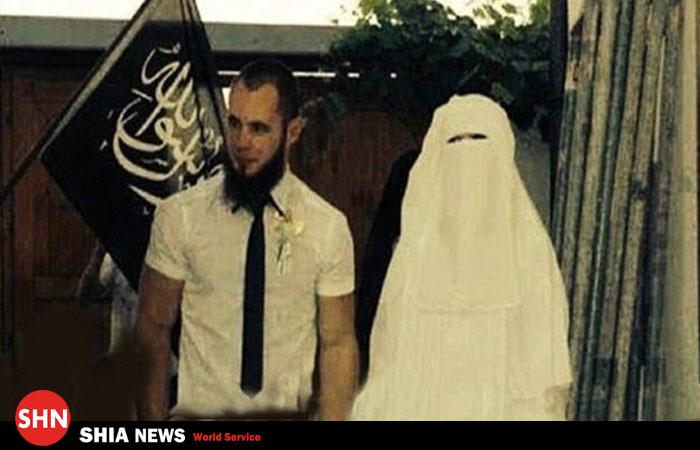“عروس بهشت” در خدمت داعش + تصویر