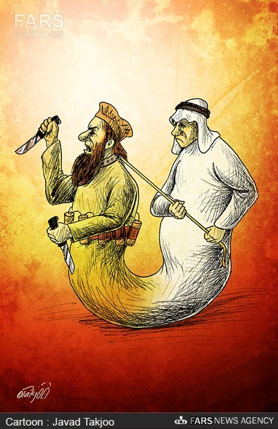حمله داعش مرزبانی عربستان /کاریکاتور
