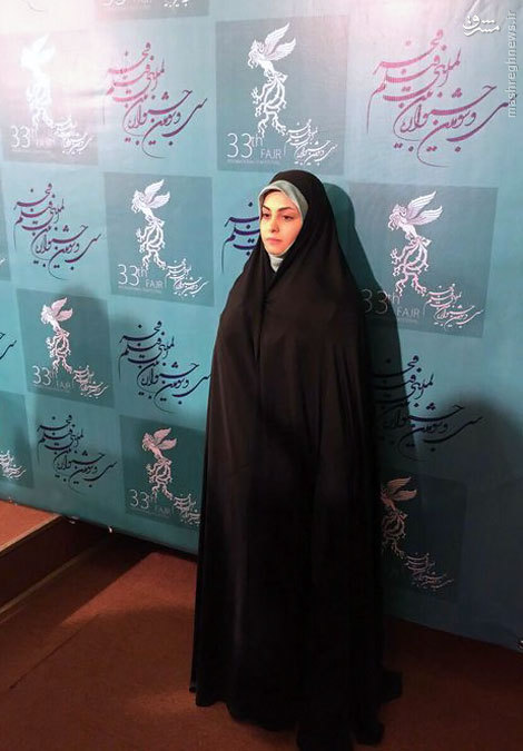 پوشش متفاوت بازیگر زن در جشنواره فیلم فجر