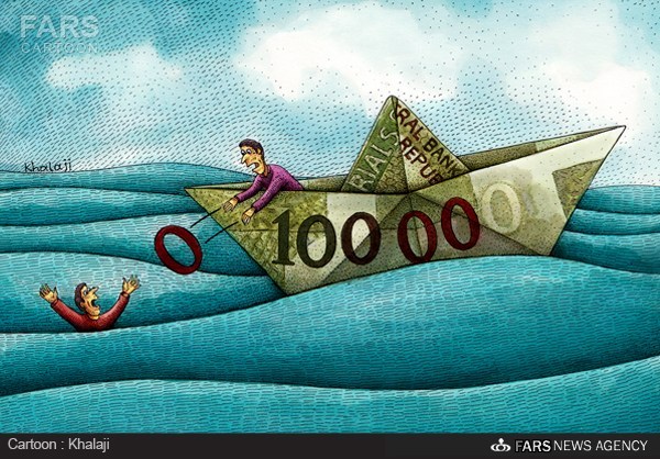 تلاش دولت برای کسب درآمد از مالیات به جای فروش نفت +کاریکاتور