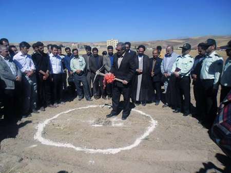 کلنگ زنی آغاز عملیات احداث پاسگاه انتظامی شهر نظرکهریزی هشترود