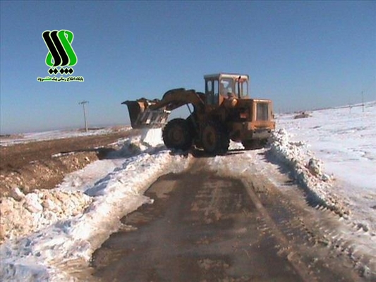 گزارش تصویری: بازگشائی راه ۷۰ روستائی محاصره شده در برف در هشترود