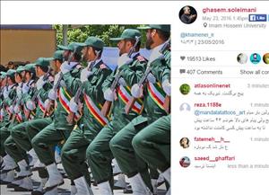 اینستاگرام در مقابل حاج قاسم تاب نیاورد/ صفحه سردار سلیمانی باز شد+عکس