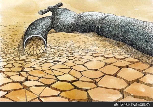 کاریکاتور: آب هست ولی…………