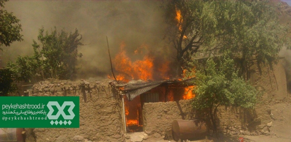 انفجار گاز در روستای بیزوجیق هشترود سبب سوختگی یک مرد شد