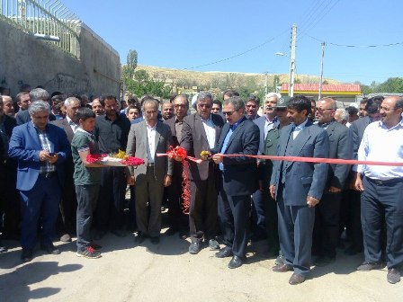 بهره برداری از ۱۷ هزار متر مربع راه روستایی و ۲۵ مسکن مددجویی در هشترود