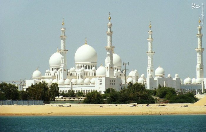 عکس/ زیباترین مسجد امارات