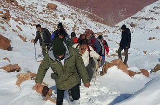 جسد زوج کوهنورد گمشده در ارتفاعات عون بن علی تبریز پیدا شد