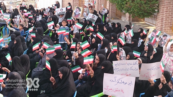 حضور بی نظیر بانوان هشترودی در همایش حامیان حجت الاسلام رئیسی +گزارش تصویری