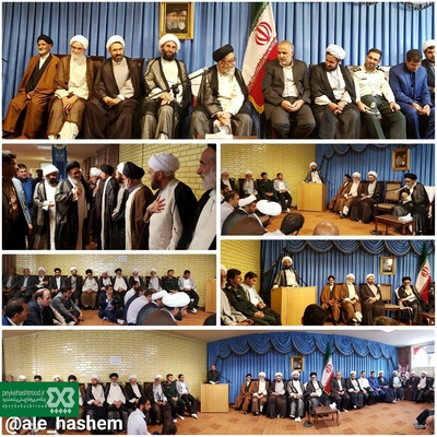 دیدار جمعی از مردم و مسئولان هشترود با نماینده ولی فقیه در استان آذربایجان شرقی