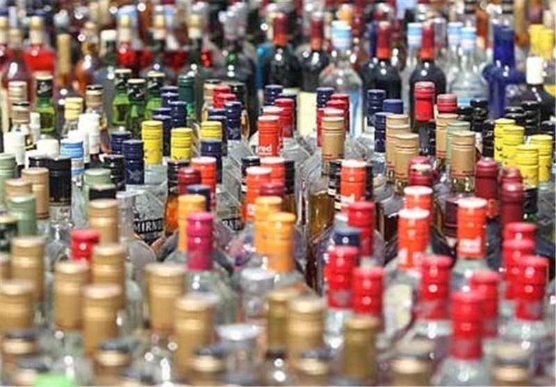 کشف ۱۳۰۰ بطری مشروبات الکلی خارجی در حوزه قضایی هشترود