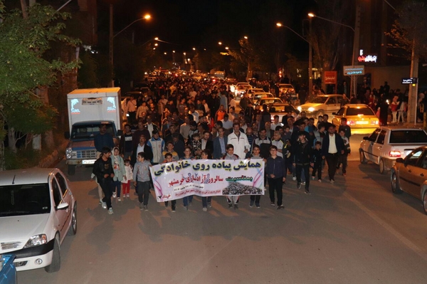گزارش تصویری/ همایش پیاده روی خانوادگی در هشترود بمناسبت سالروز حماسه فتح خرمشهر