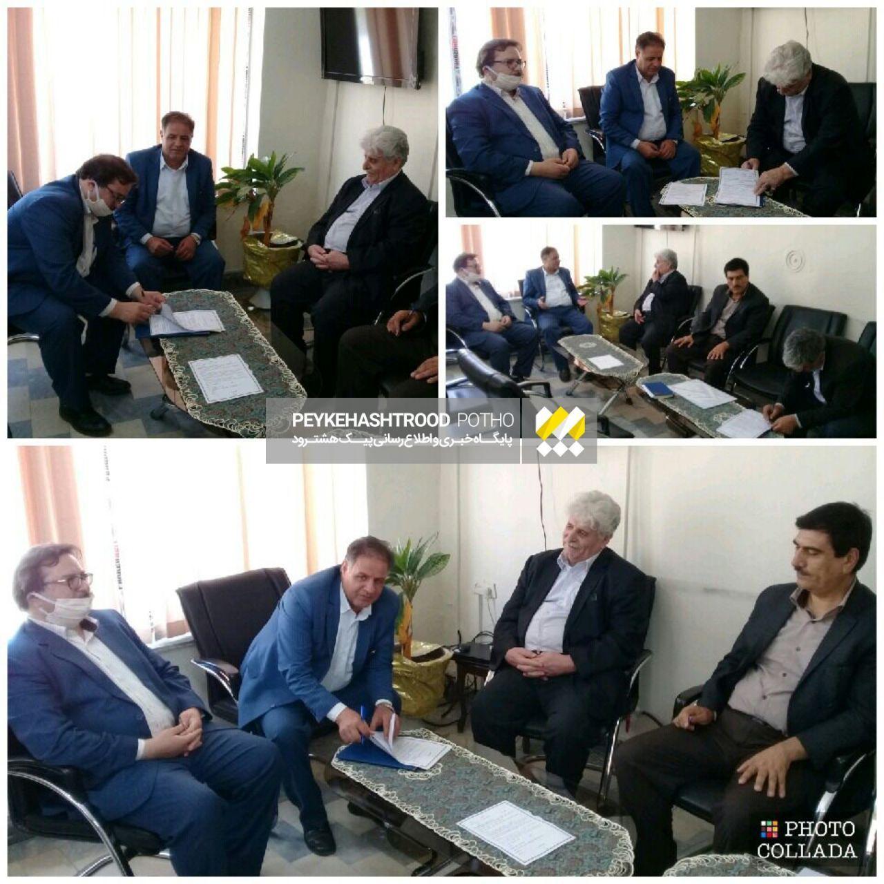 امضای قرارداد احداث مدارس خیرساز روستاهای قره صغیر و اورتاسو شهرستان چاراویماق