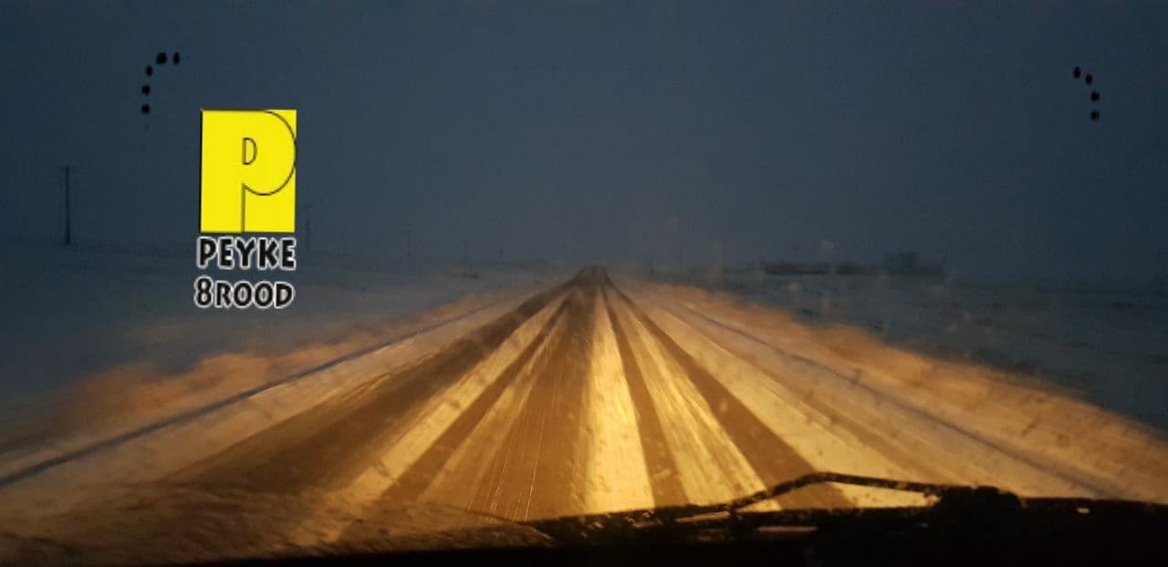 عکس خبری/ بارش اولین برف پائیزی در جاده ایل یولی تیکمه داش به هشترود