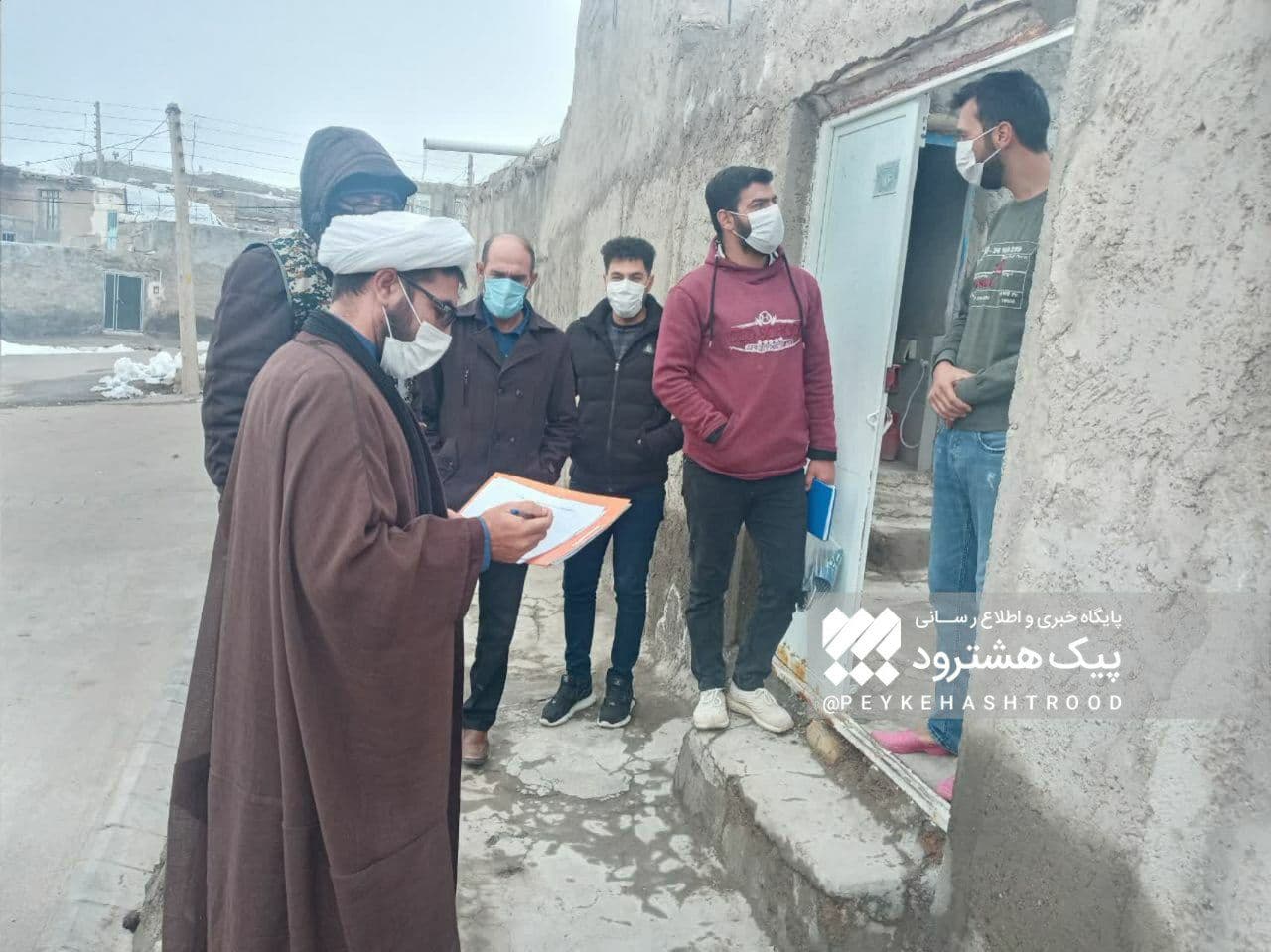 گزارش تصویری/ فعالیت تیم های نظارتی و حمایتی بسیجیان هشترود در قالب طرح شهید سلیمانی
