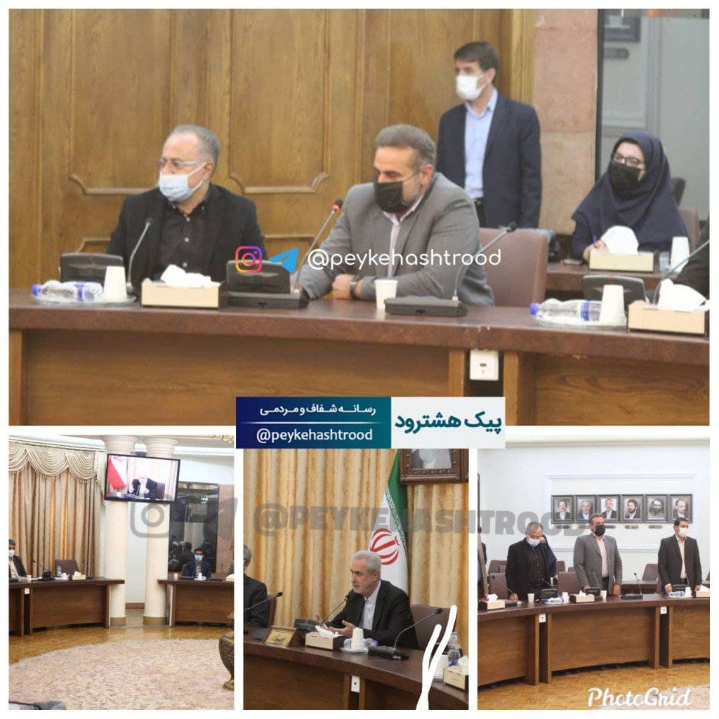 انتخاب اعضای شورای اسلامی شهرستان های هشترود و چاراویماق در هیات رئیسه شورای اسلامی استان