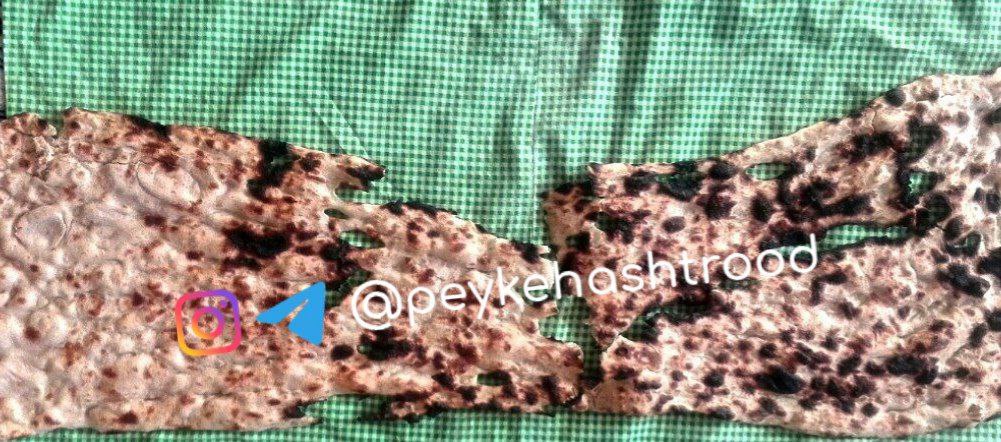 شهروند خبرنگار/ گلایه اهالی یکی از روستاهای بخش نظرکهریزی از کیفیت نان