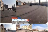 گزارش تصویری/ پروژه مسیرگشایی به طول 1 کیلومتر حد فاصل پل خیابان شهید سردار سلیمانی تا انتهای خیابان دانش سرای سابق