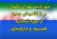 مهر تایید شورای نگهبان بر ۱۱ کاندیدای جدید از حوزه انتخابیه هشترود و چاراویماق