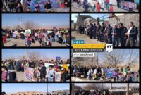 گزارش تصویری/ راهپیمایی ۲۲بهمن در بخش شادیان چاراویماق روستای آغجه ریش
