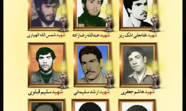 پوستر | شهدای گرانقدر هشترودی و چاراویماقی عملیات بیت المقدس (آزادسازی خرمشهر)