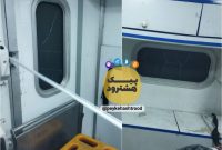 شهروند خبرنگار/ وضعیت نامناسب آمبولانس بیمارستان هشترود