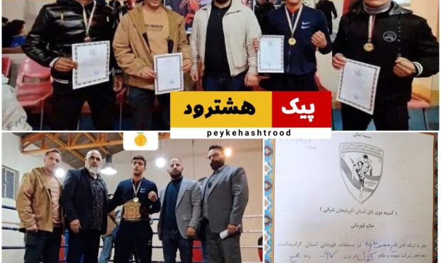 درخشش موی تای کار هشترودی در مسابقات استانی +عکس